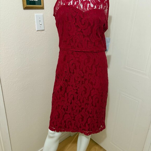 Marina Nordstrom Dresses & Skirts - Nordstrom Marina Red lace dress